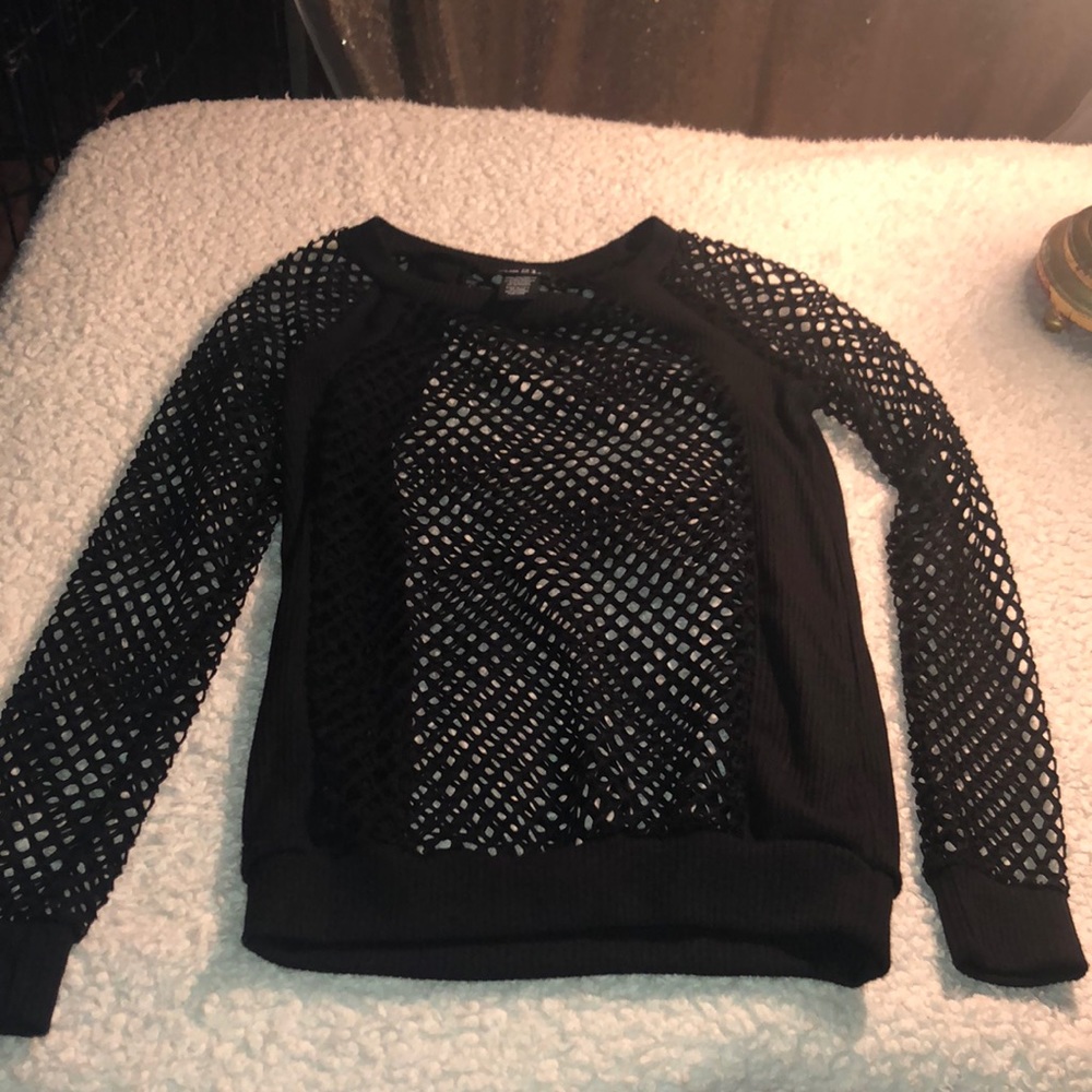 RUE 21 see through long sleeve shirt